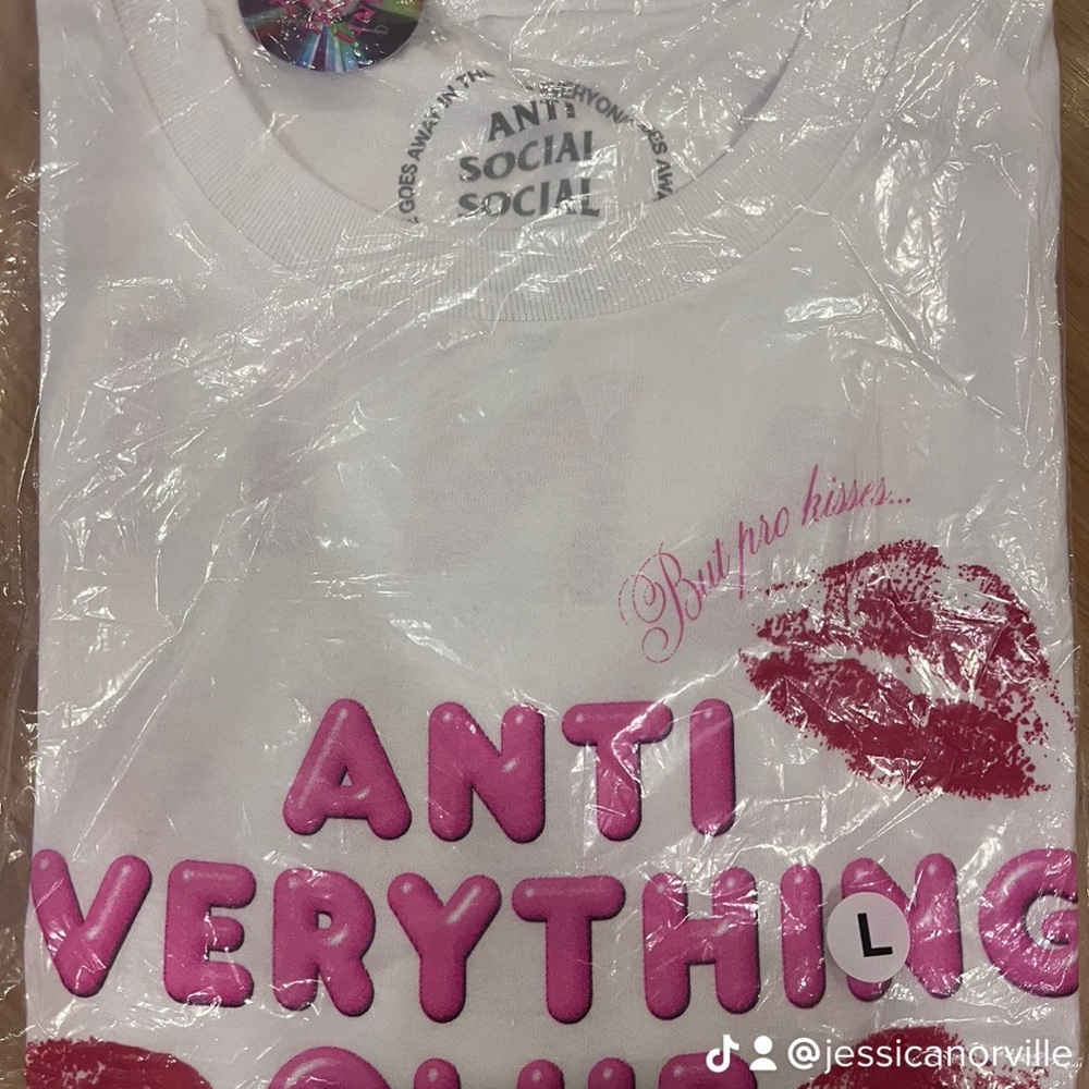 ANTI SOCIAL SOCIAL CLUB Impatient Collection WHITE 🔥🔥100% Authentic 🔥🔥